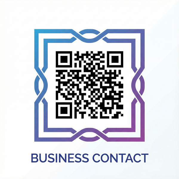 蓝色导航商务合作二维码