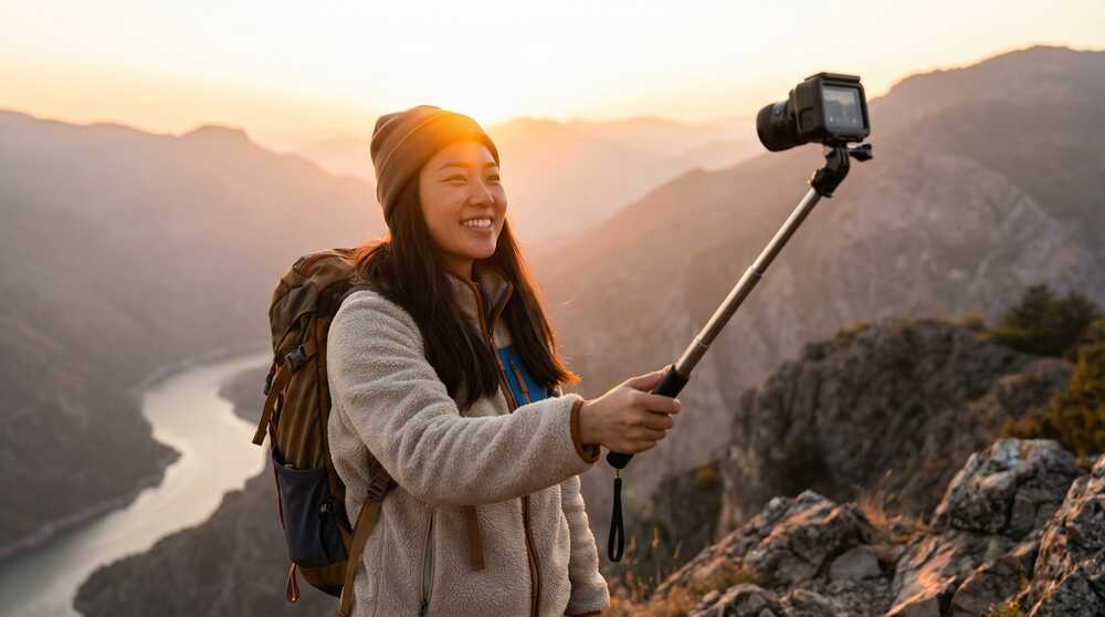 蓝色导航-旅行视频Vlog